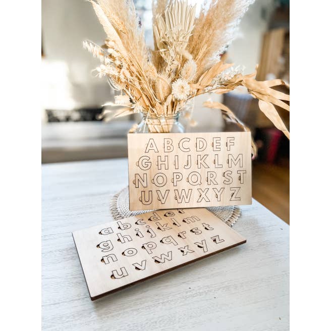Houten Alfabetpuzzel voor wholesale door Made - in - Melody