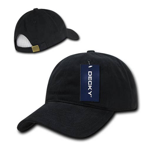 The Park Wholesale - Wholesale Baseball Cap - Unisex - Decky 112 - Brushed Cotton Dad Hat, Low Profile Cap