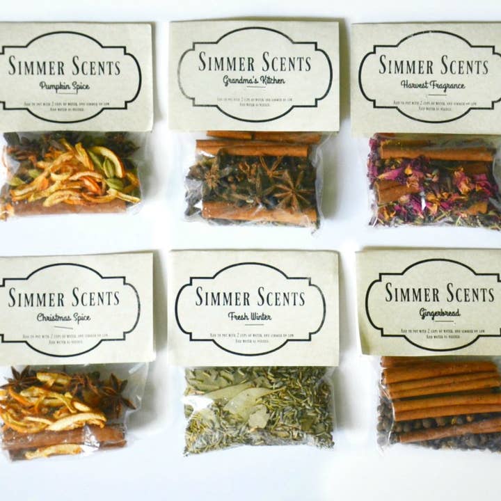 Oily Blends - Wholesale Potpourri - Simmer Scents - Stovetop Potpourri Hostess Gifts
