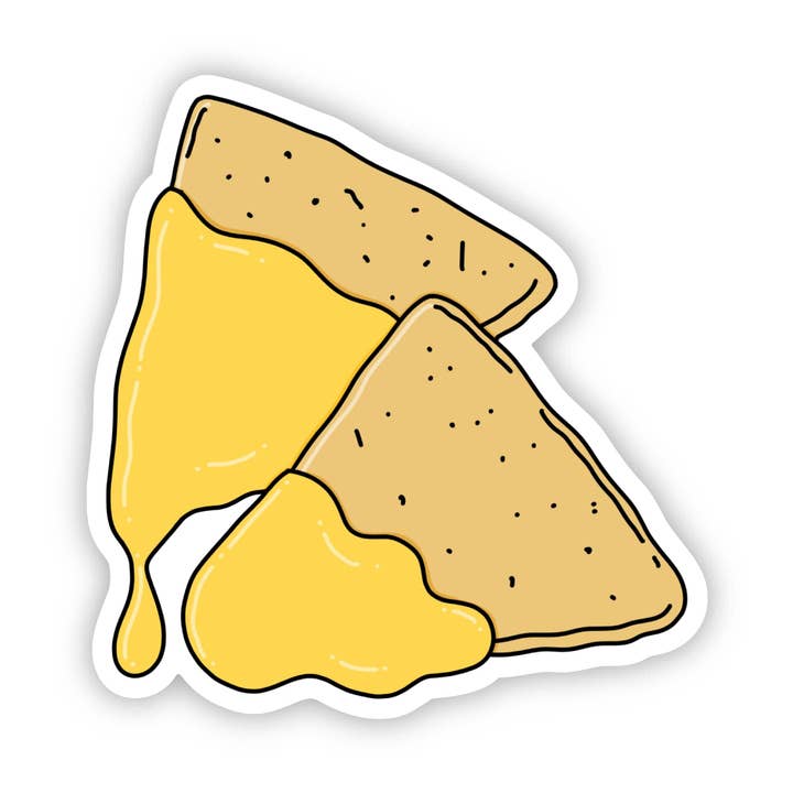 Big Moods - Wholesale Sticker - Cheesy Nachos Sticker1