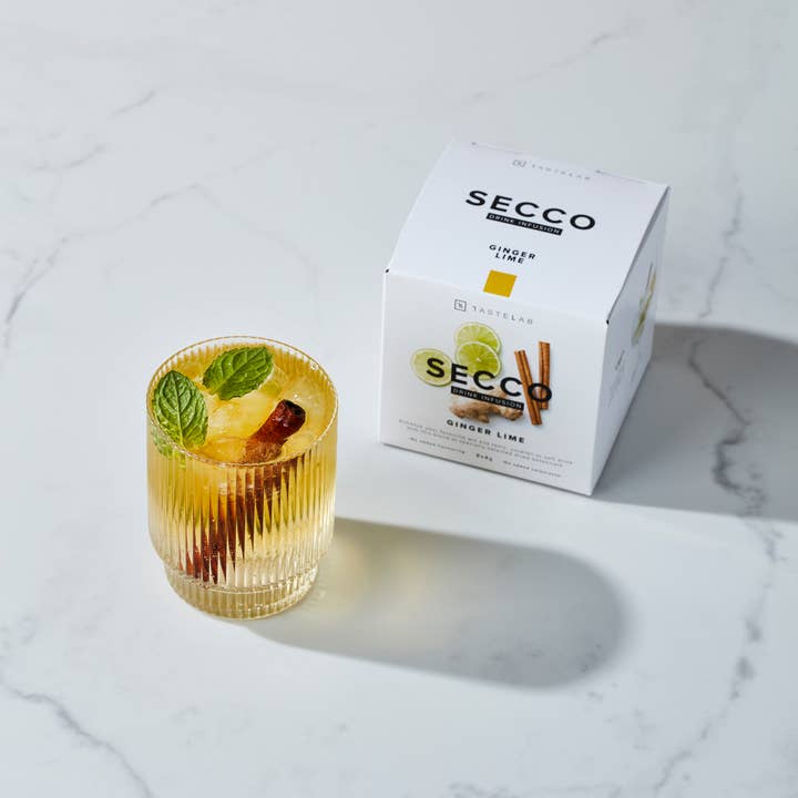Secco Drink Infusion - Wholesale Cocktail Mix/Syrup - Ginger Lime9
