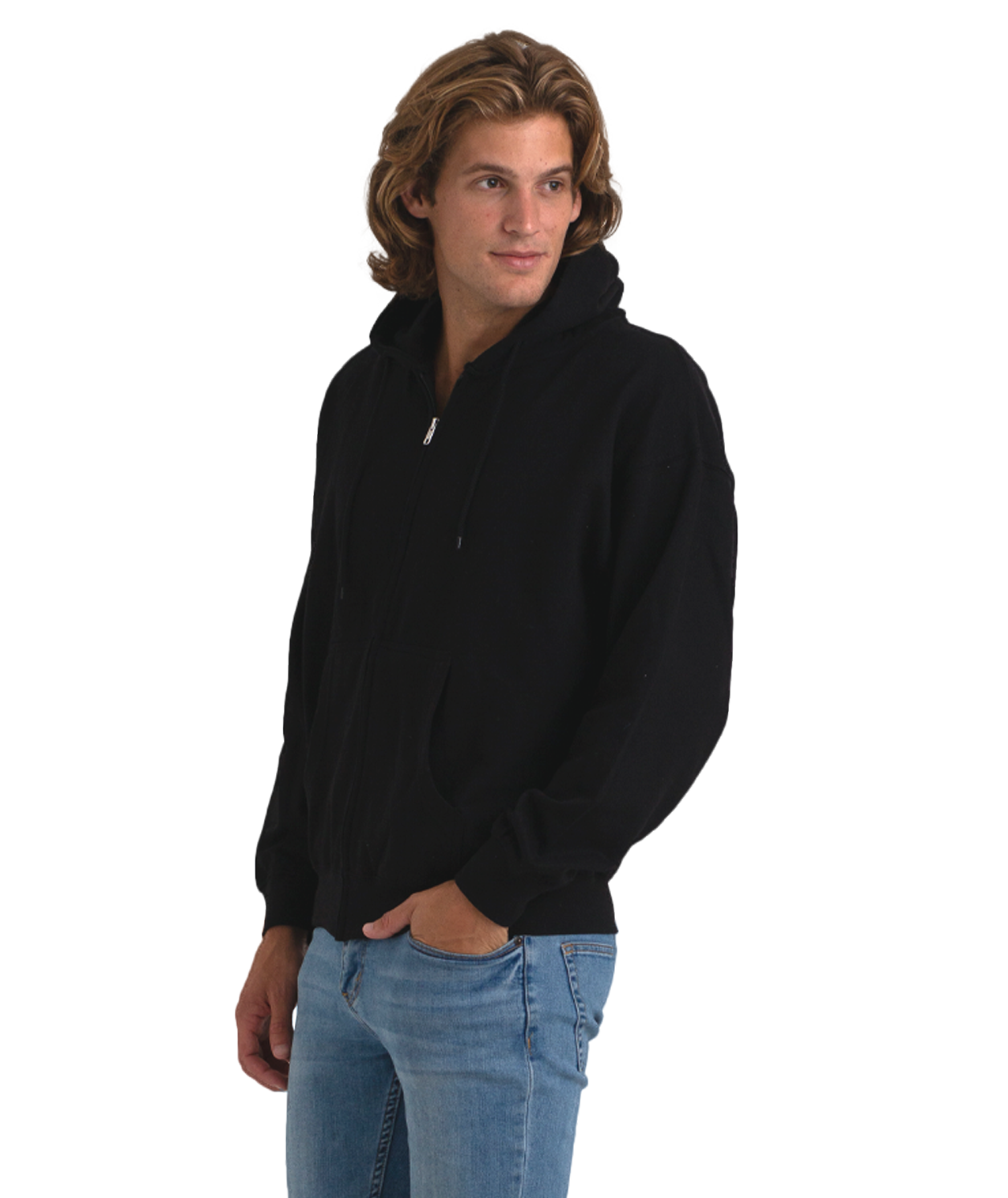 U.S. Apparel - Wholesale Hoodie - Unisex - Adult Full Zip Hood3