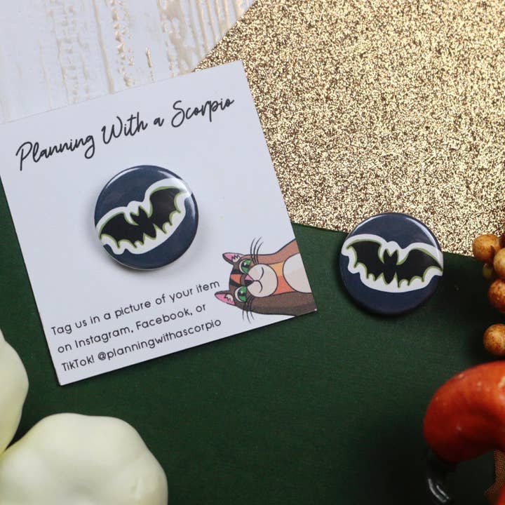 1 Inch Bat Pin for wholesale by Rye & Co.