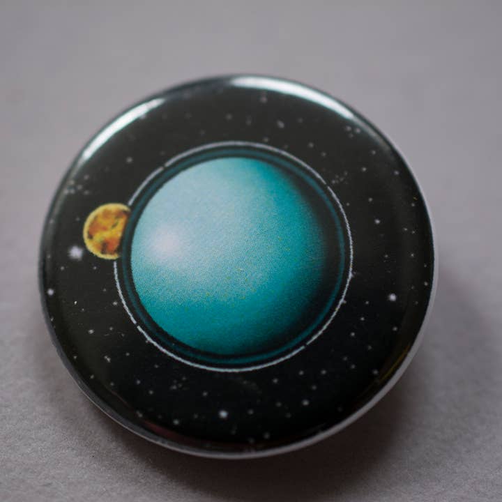 Uranus Badge Pin for wholesale by Hollowdolls