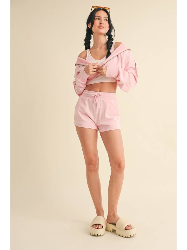 KIMBERLY C - Wholesale Korte broeken - Dames - Mineral Wash Shorts30