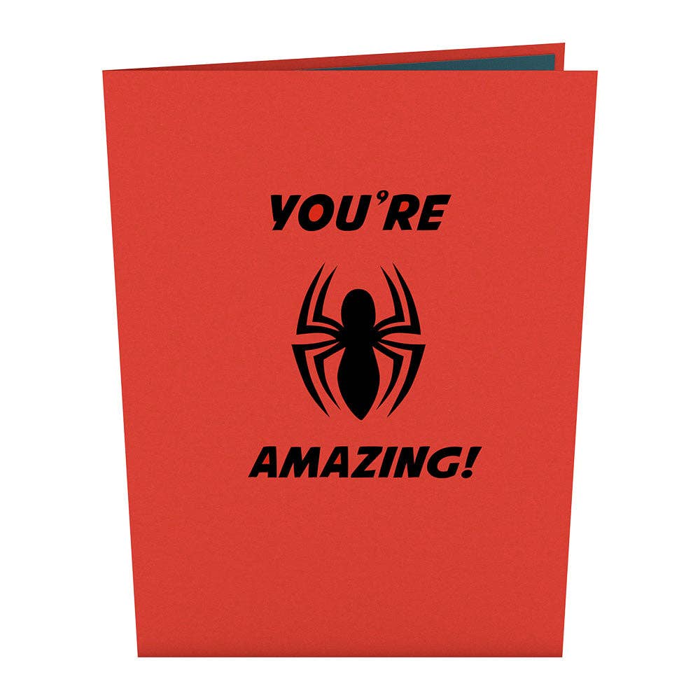 Lovepop Cards - Wholesale Everyday Greeting Card - Marvel’s Spider-Man You’re Amazing! 5''x7'' Card7