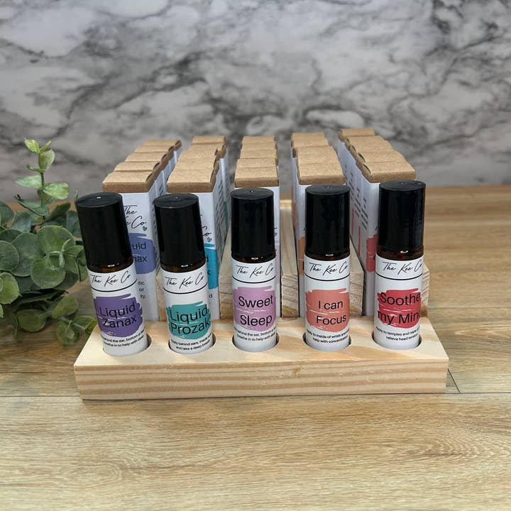 Pharmacy Rollerball Collection Set of 25 with Display for wholesale by The Kee Co