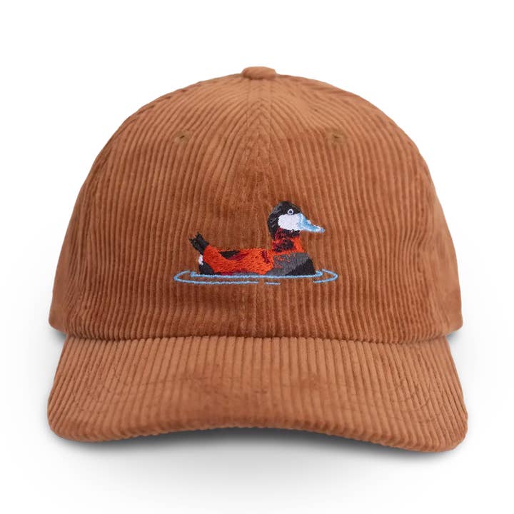 Ruddy Duck Corduroy Hat for wholesale by Bird Collective