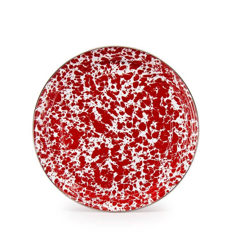 Crow Canyon Home - Venta al por mayor Bandeja de servir - Bandeja Pequeña de Remolino de Esmaltado Conejo Dorado1