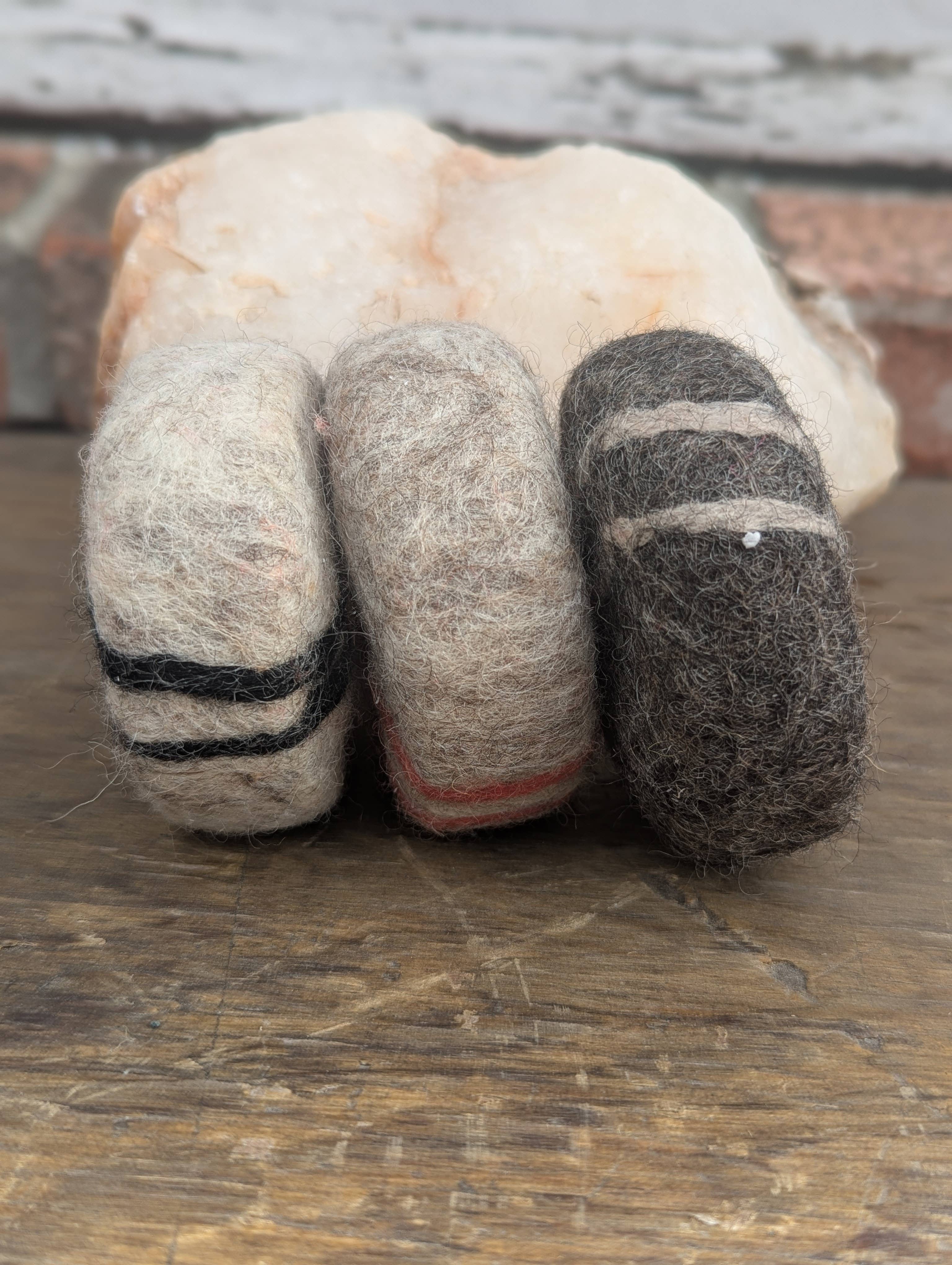 Tenzing Collections - Wholesale Bar Soap - Organic felted soap: Yak Butter, Rock Salt and Black Salt2