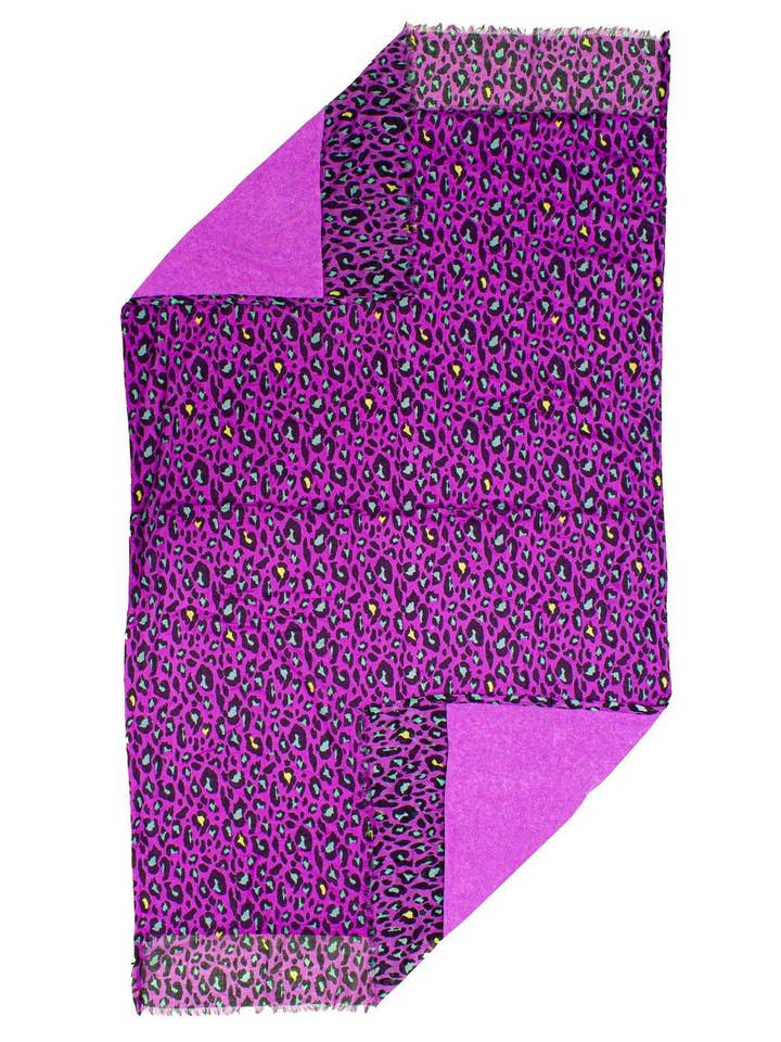 BEACH TOWEL ANIMALIER PRINT 100X180 50% CO 50% POLY MADE IN for wholesale by Ayfee