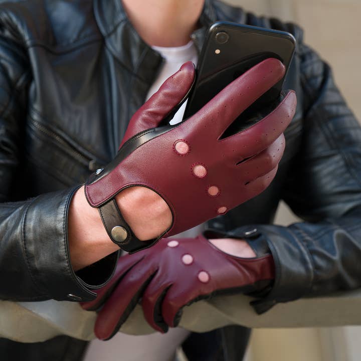 napo gloves - Wholesale Gloves - Men's - napoDRIVE Men's Nappa Leather Touchscreen Driving Gloves