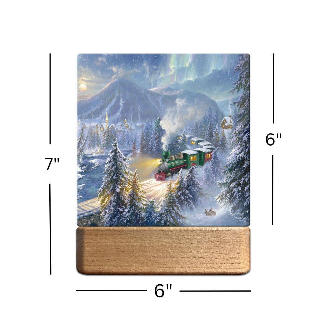 Glow Decor - Wholesale Nachtlampje - LED-nachtlampje met kersttrein2