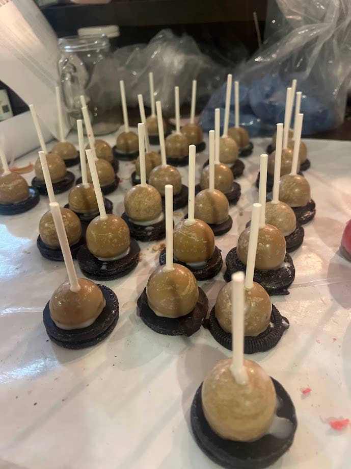 The Crafty Candle Shoppe – Cera sólida por atacado – CAKE POPS - MASSA DE BOLACHAS 1
