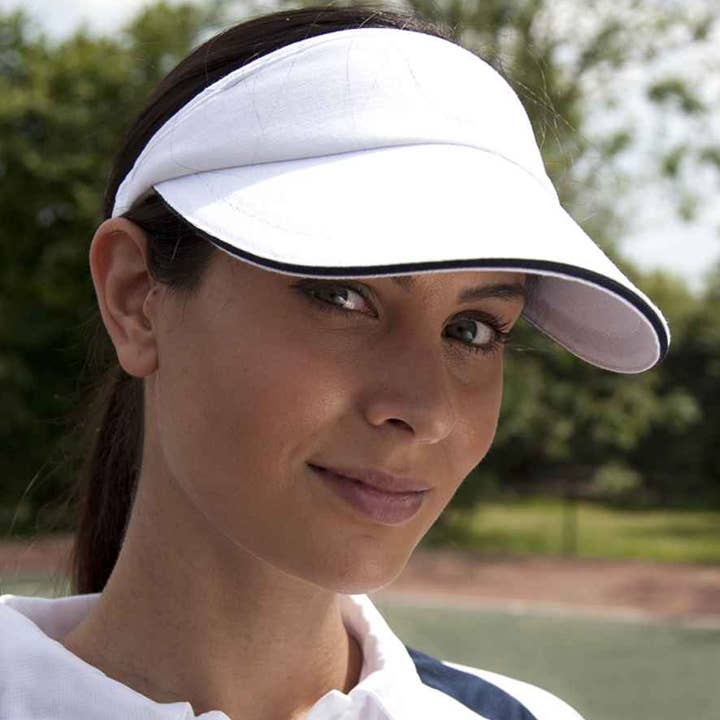 Pierre Francis – wholesale Visor – Women's – Result - Herringbone Sun Visor4