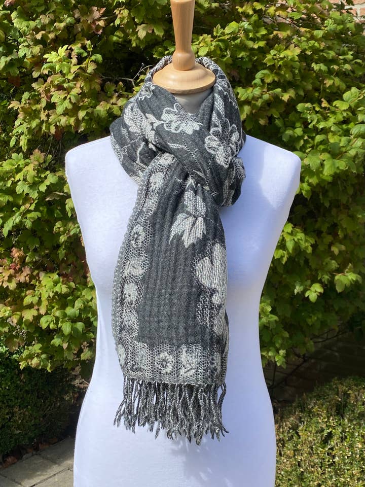 AJMER SCARF - 100% WOOL for wholesale by DIWALI PARIS