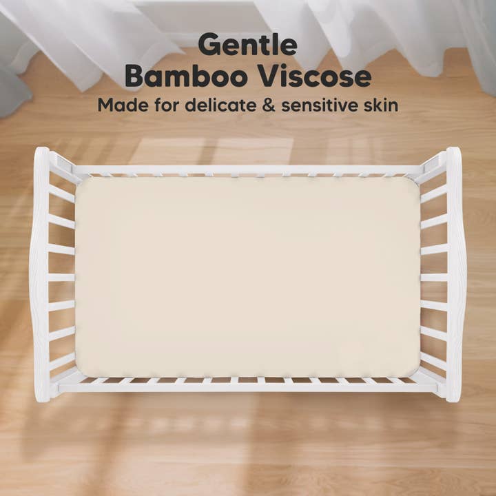 Cameo KeaBabies 2-Pack Isla Fitted Crib Sheet for wholesale on Faire1