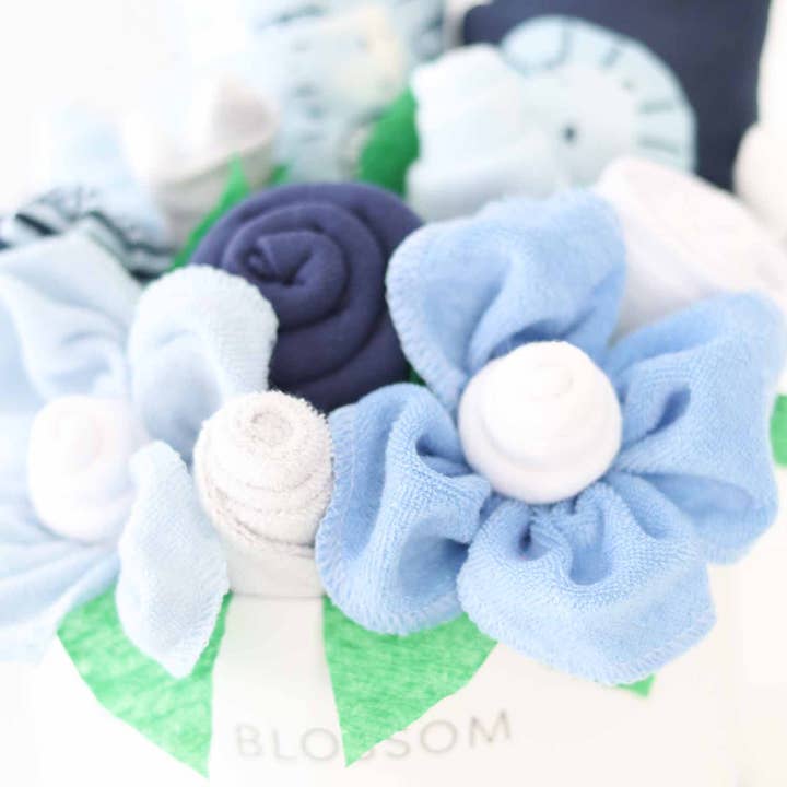 Baby Blossom Company - Wholesale New Mom Gift Box/Set - Baby Boy Gift Basket Newborn Box - Little Boy Blue5