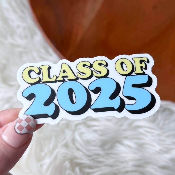 Big Moods - Wholesale Sticker - Class Of 2025 Graduation Text Sticker0