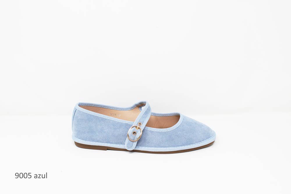 SWEET MAGIC MODA Y COMPLEMENTOS - Wholesale Flats - Women's - SUEDE FLAT BALLET FLATS1