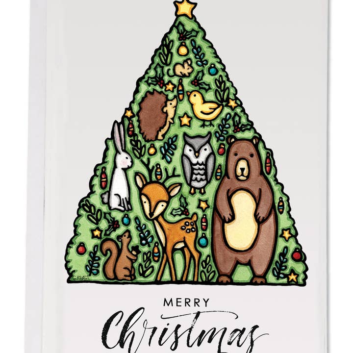 Sarah Angst Art - Wholesale Christmas card - Packaged Cards 8-Pack: Best 5x7 Holiday Collection "2.0"2