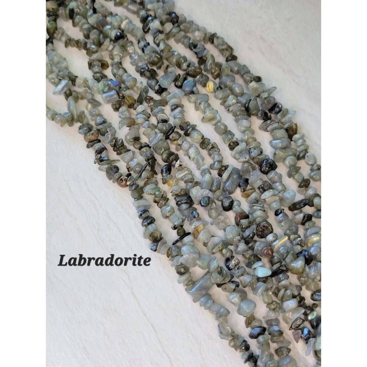 My Magic Place Shop - Wholesale Beads - Natural Gemstone Chip Beads Assorted Stone 32" Strand8