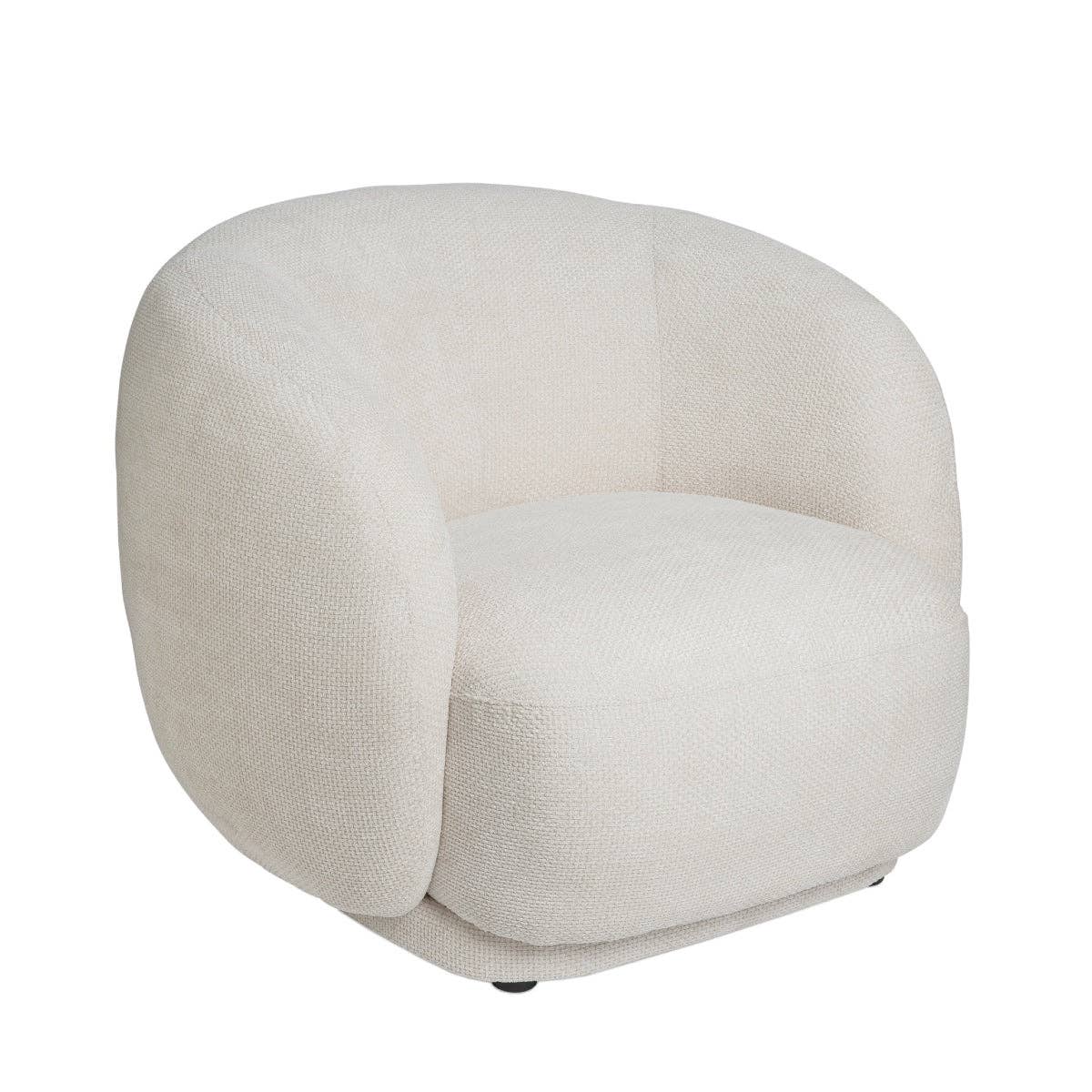 Andrea House - Wholesale Chair - White upholstered armchair1