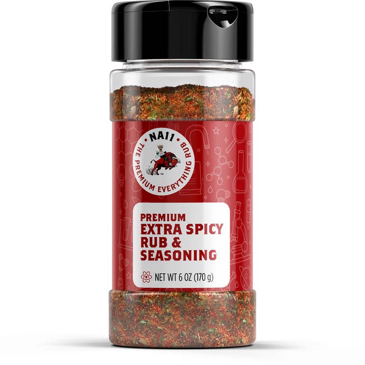 NA11 The Everything Rub and Seasoning - Wholesale Rub - Premium Extra Spicy Rub & Seasoning 6 .oz0