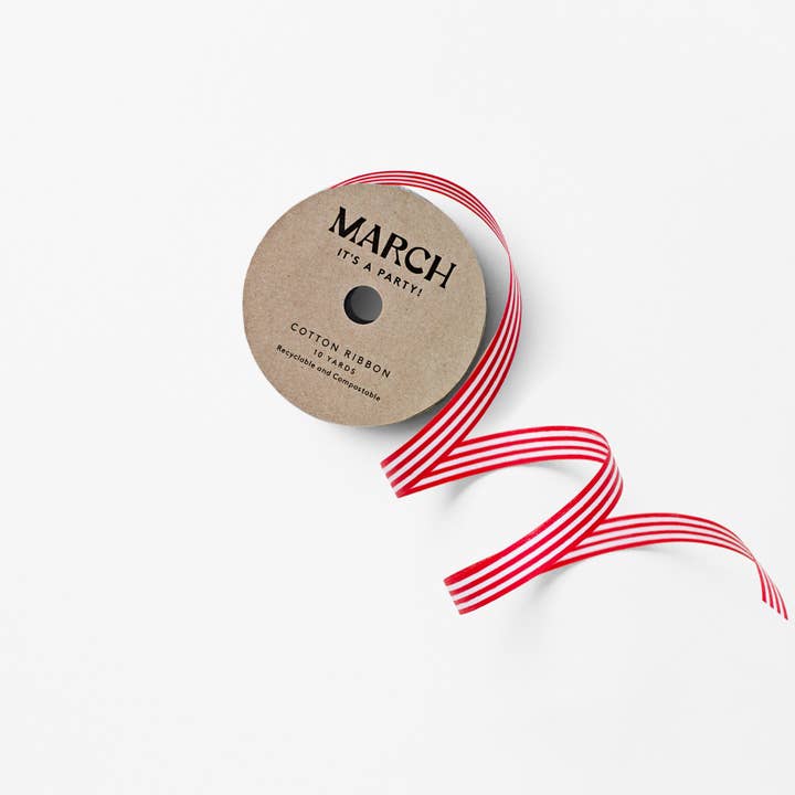 March Party Goods - Wholesale Ribbon - Gift Wrapping - Cotton Ribbon6