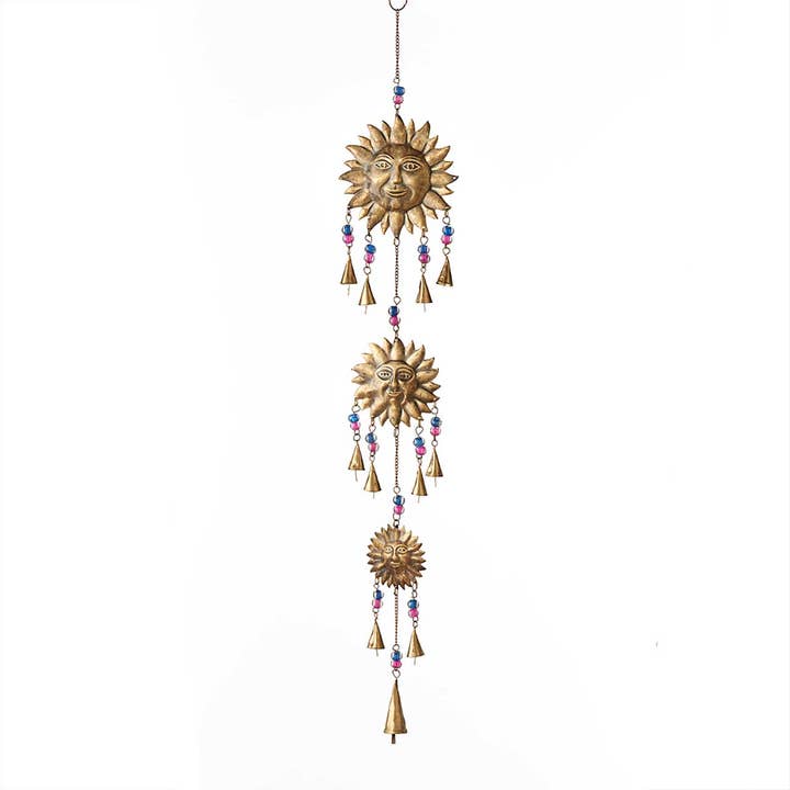 Cascading Sunset Wind Chime for wholesale by SERRV International