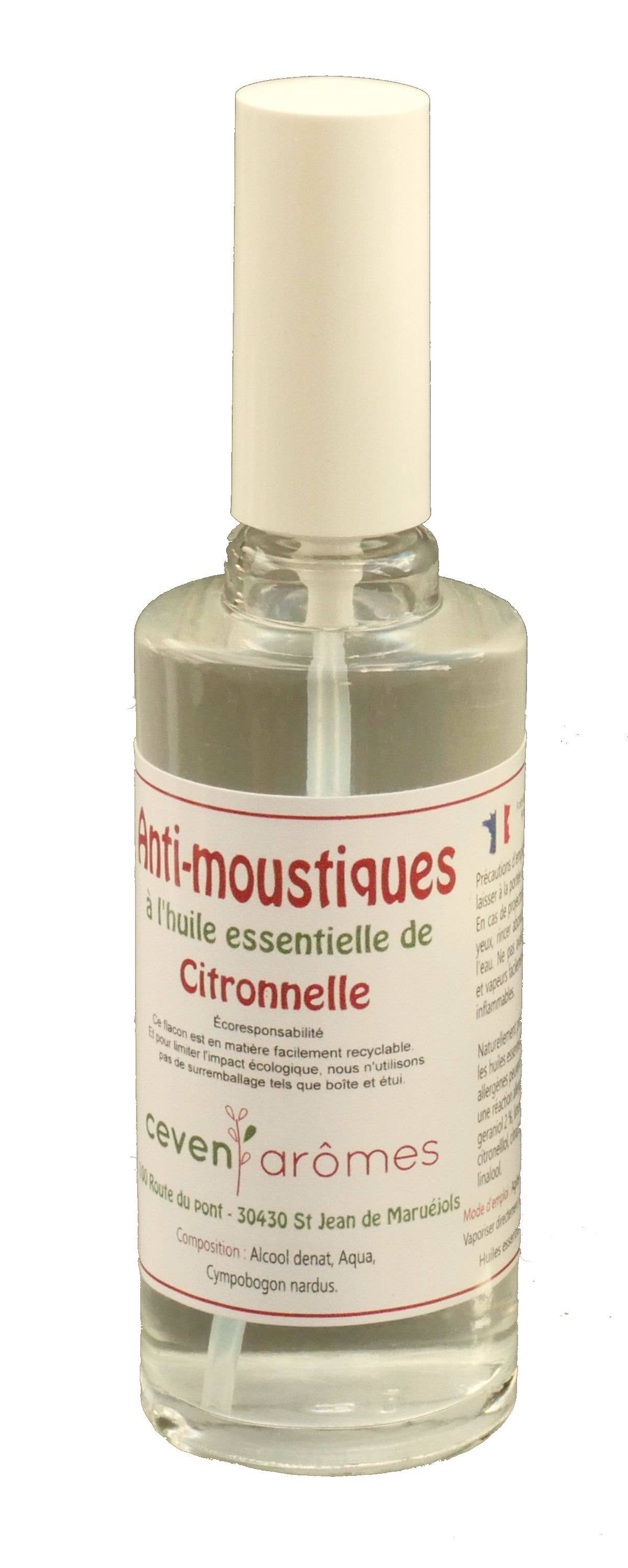 Céven'Arômes - Wholesale Fragrance Oil - Powerful natural mosquito repellent spray 50ML0