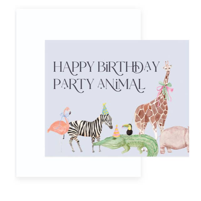 Happy Birthday Party Animal! for wholesale by Magnolia Paperie