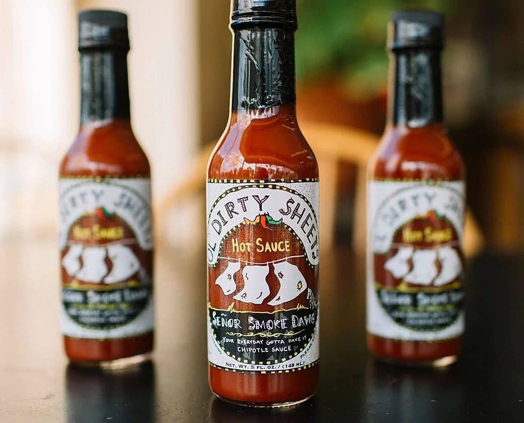 Ol' Dirty Sheets' Hot Sauce - Wholesale Hot Sauce - Senor Smoke Dawg Hot Sauce1
