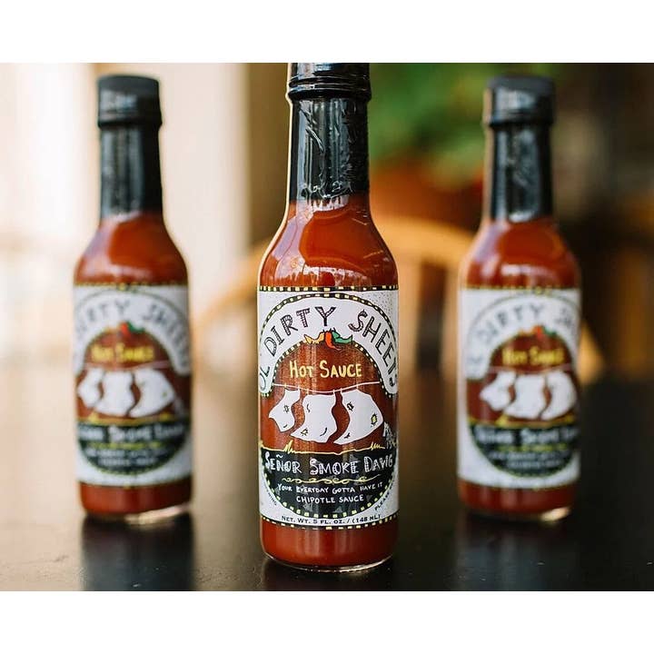Ol' Dirty Sheets' Hot Sauce - Wholesale Hot Sauce - Senor Smoke Dawg Hot Sauce1