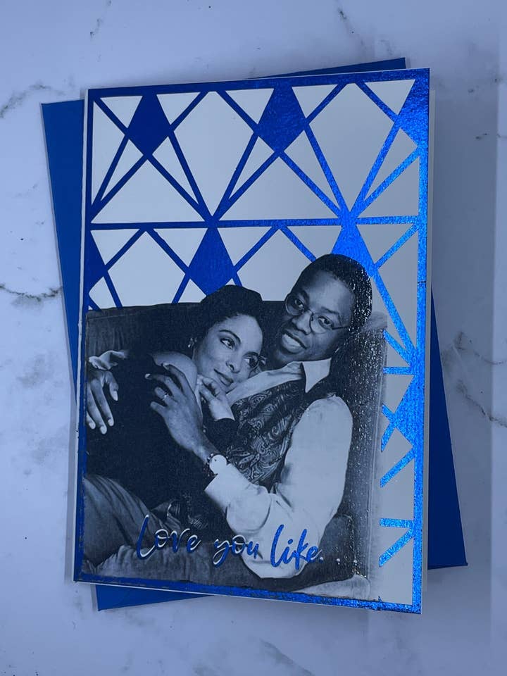 Ti amo come Dwayne & Whitley per la vendita all'ingrosso da parte di D. Johnson & Co Greetings