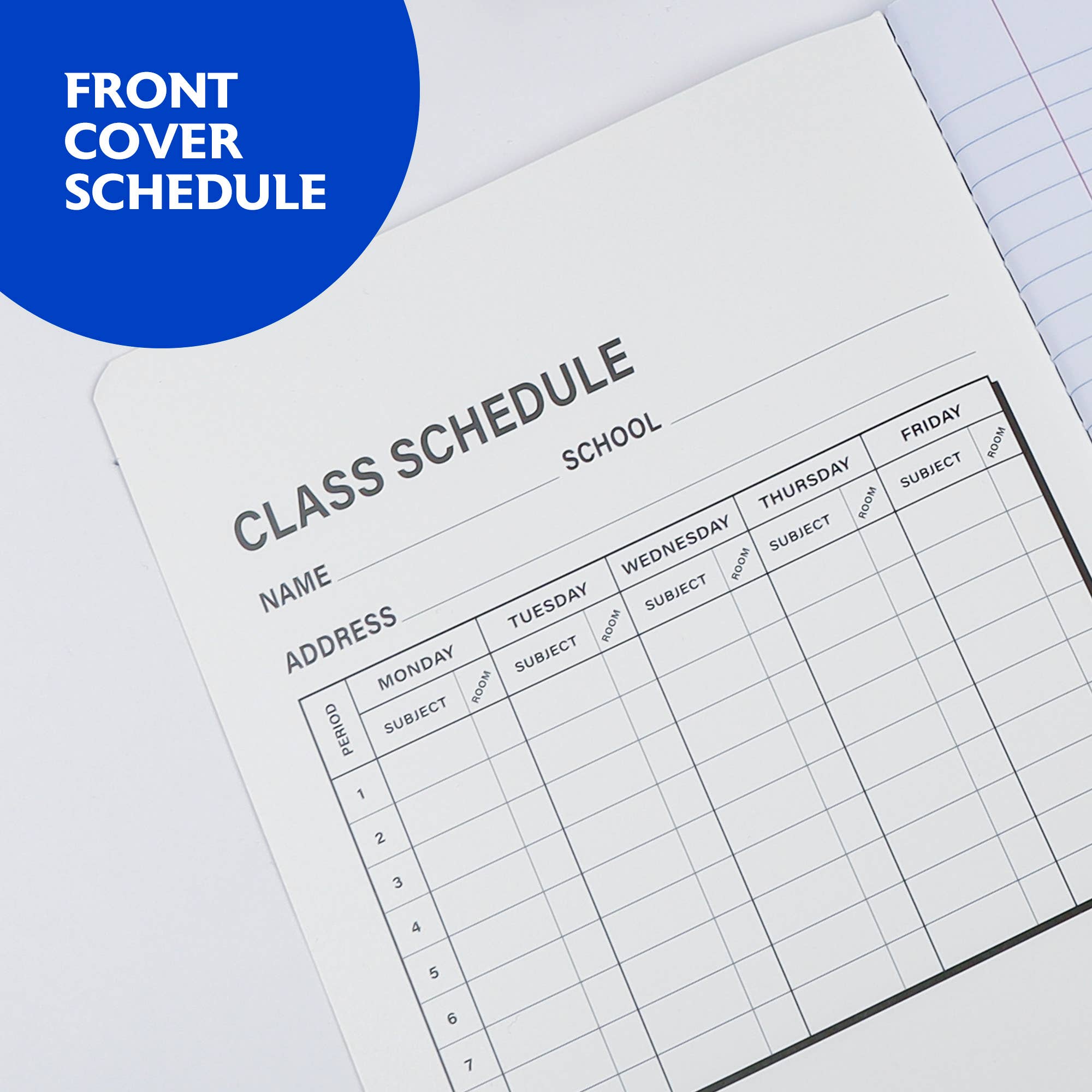 BAZIC Products - Wholesale Notebook - C/R 100 Ct. Premium Morandi Color Marble Composition Book4