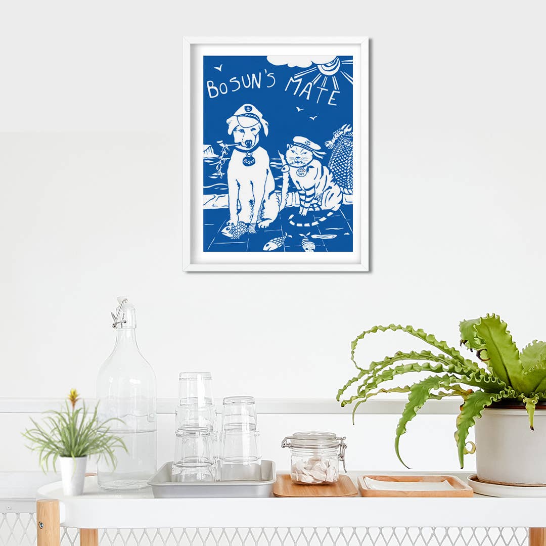 Port and Lemon - Wholesale Art Print - Bosuns’ Mate Art Print by Port and Lemon1
