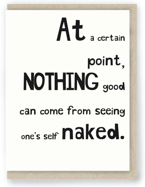 Hit and Run Greetings - Wholesale Birthday Card - 218:  Certain Point ... Funny Birthday / Sarcastic0