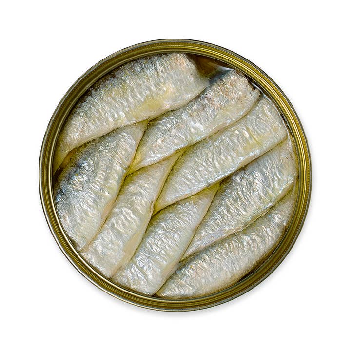 Conservas La Brújula - Wholesale Tinned Fish - Small Sardines "DO Xeito" O.O. 15/20 RO150. LB1231