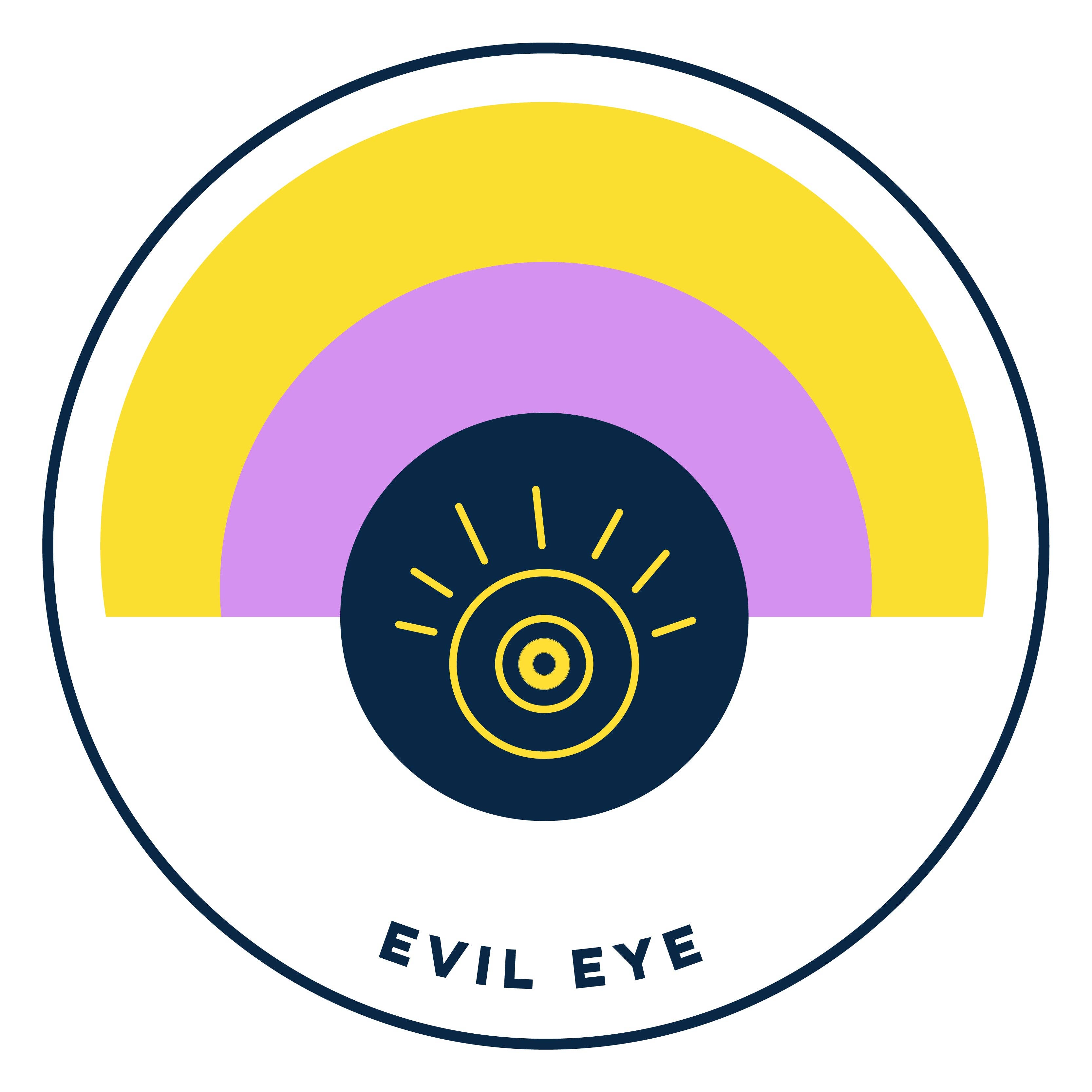 Juju Supply Co. - Wholesale Pendant/Charm Necklace - Orange Protection JuJu Eye in 24K Gold7