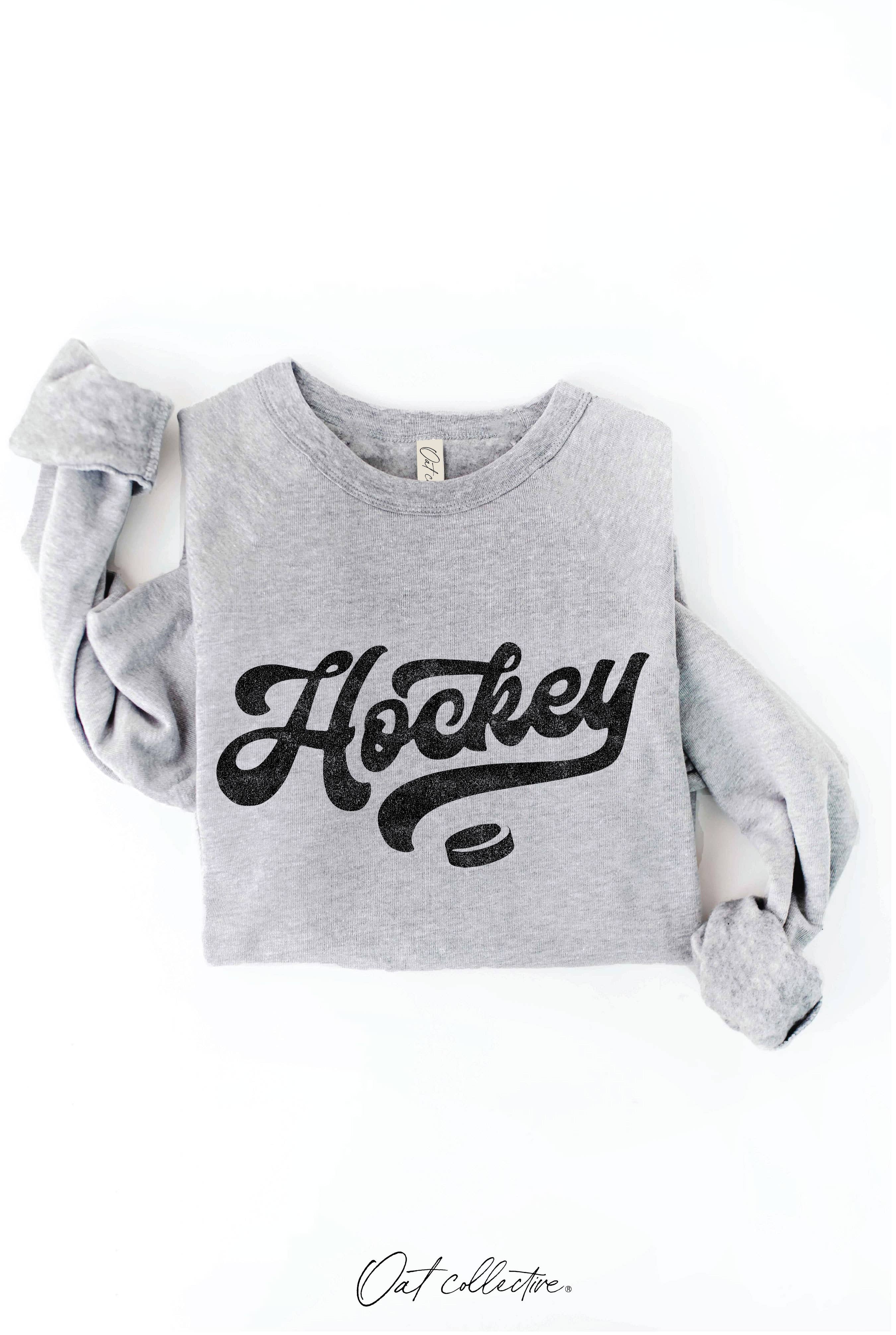 OAT COLLECTIVE - Vente Sweat-shirt à imprimés – femme - Chandail à motif HOCKEY9