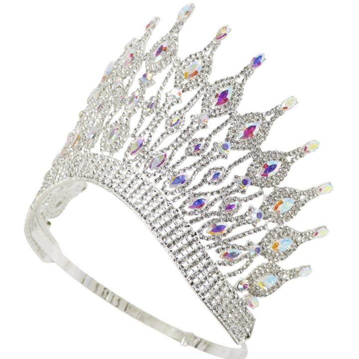 TAPA fashion - Wholesale Tiara - Women's - Crystal Tiara Crown HT0956 (1PC)2