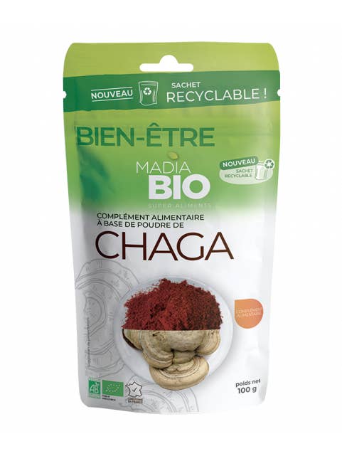 Välbefinnande – chagapulver (kosttillskott) för wholesale av Madiabio