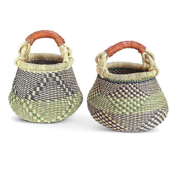 Ti-a Woven Goods - Wholesale Plant Pot - Bell-Shaped Basket / Plant Holder1