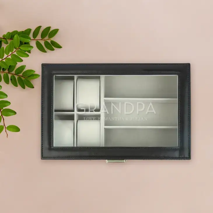 Weddingstar Inc. - Wholesale Jewellery box/organiser - Watch & Sunglasses Travel Box - Mom2