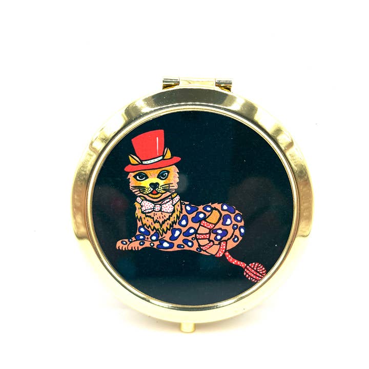 FunkyAdi - Wholesale Compact Mirror - Compact Mirrors Pin Button1