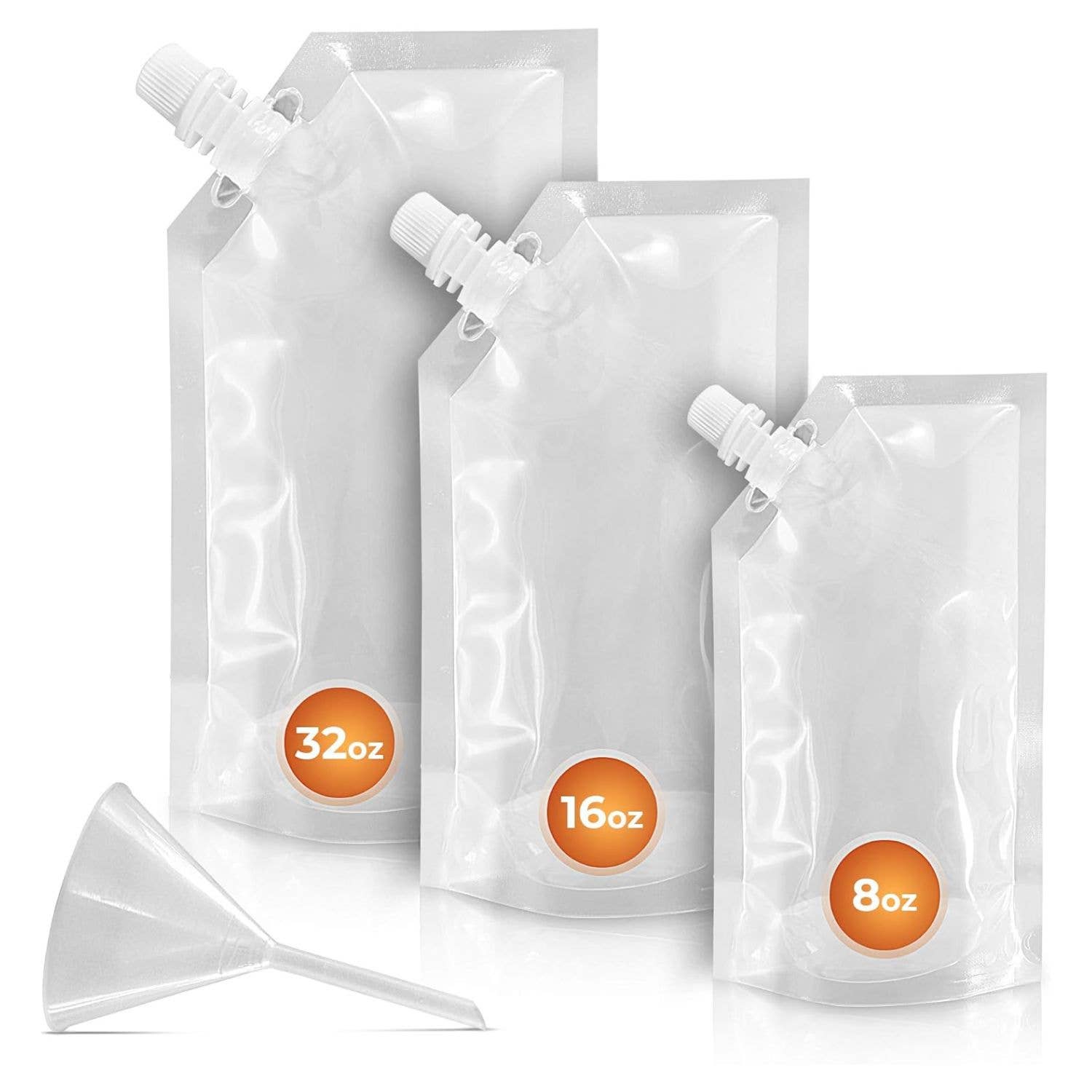 Zulay Kitchen - Wholesale Flask - Premium Plastic Flasks For Liquor - Cruise & Travel Flasks1