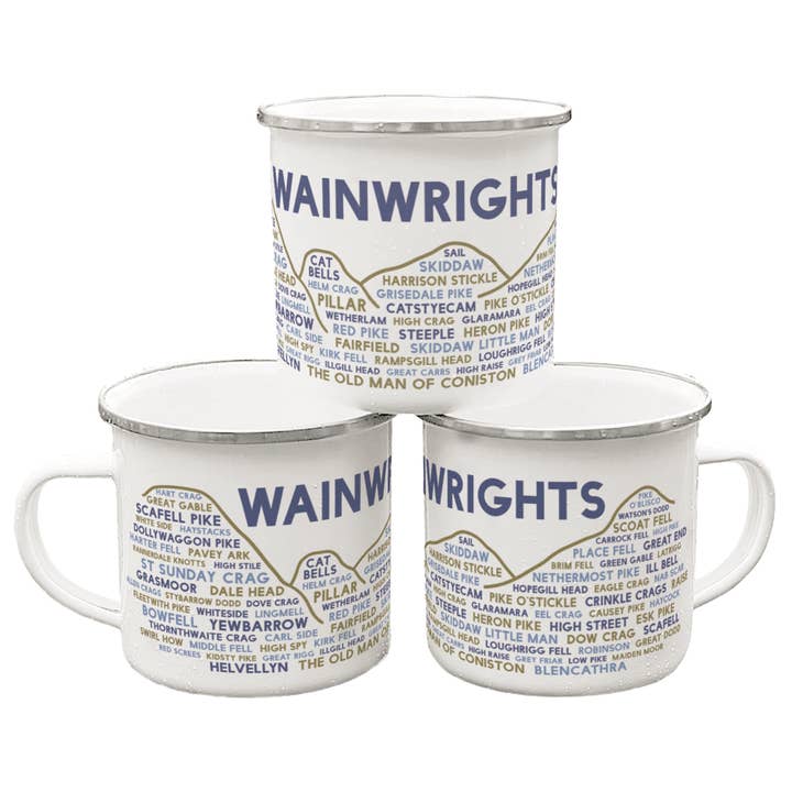 Wainwrights Enamel Mug for wholesale by Ingletop