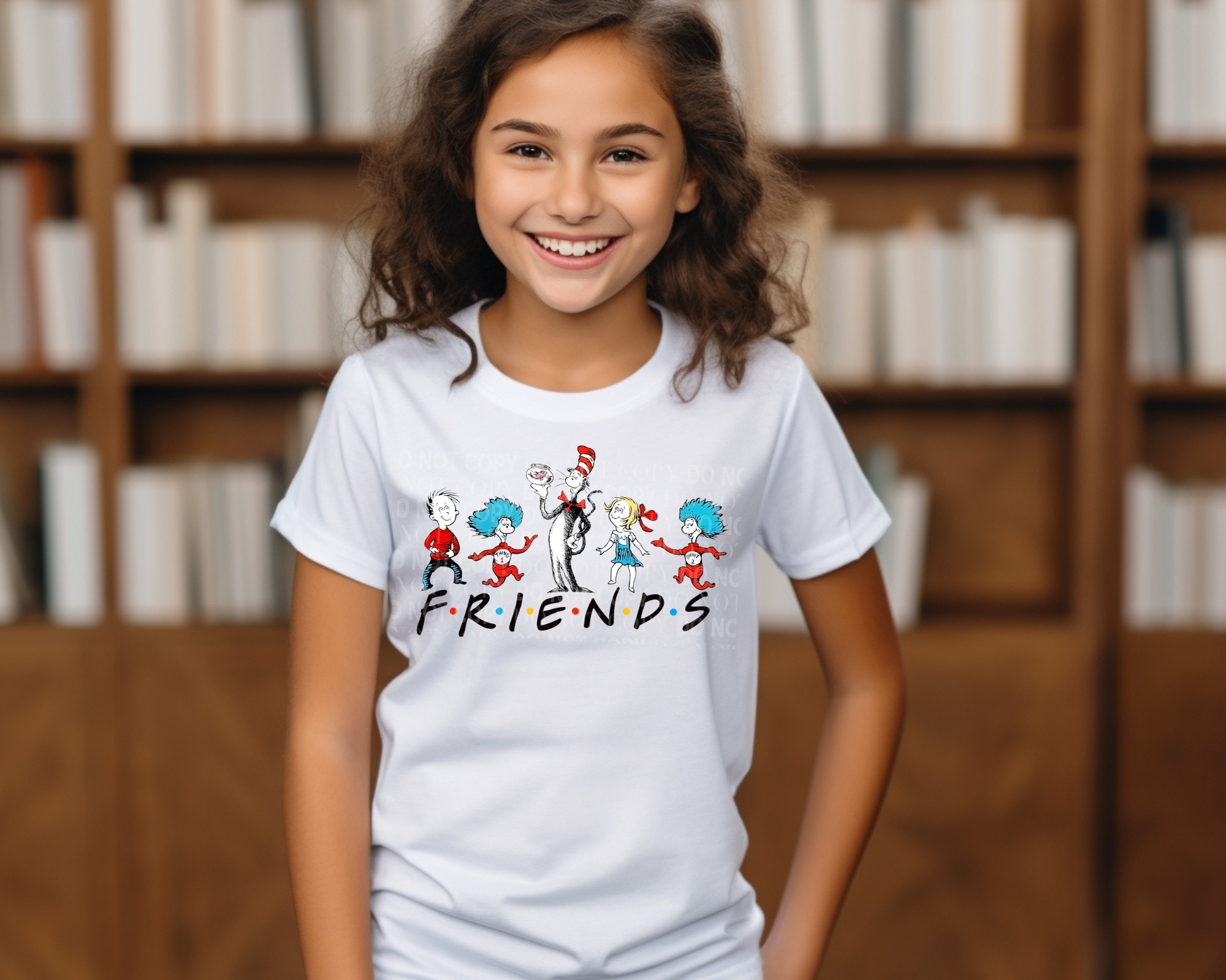 Cash & Drix Wholesale - Vente T-shirt sérigraphié – enfant - Dr S Friends RAA - Tee0