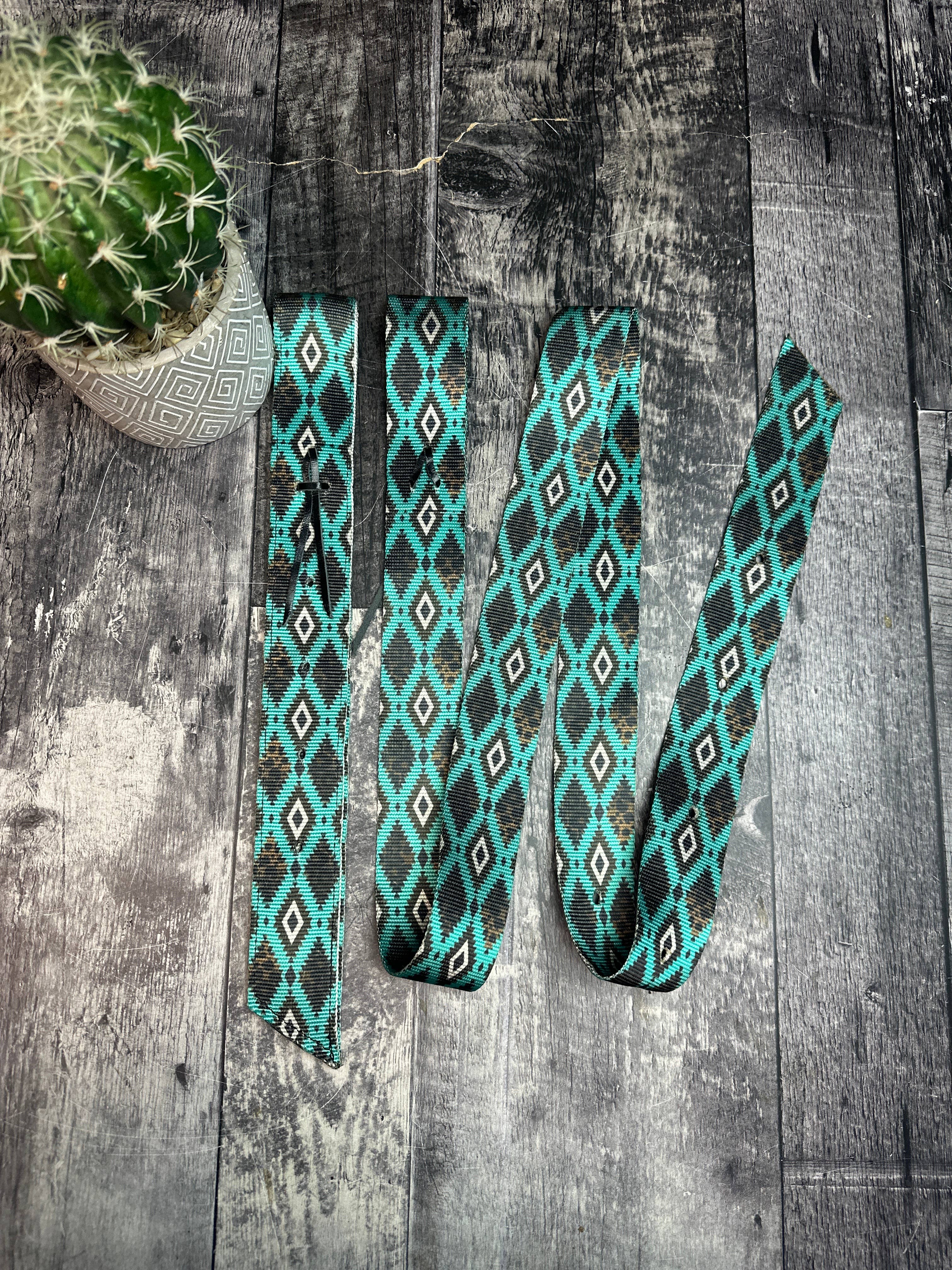 Schulz Equine - Wholesale Paardrijuitrusting - Set van nylon Latigo en Off Billet9